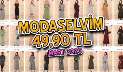 [2020 MART] ModaSelvim 49,90 TL Kampanyalı İndirimli Tesettür Ürünler | Elbise Modelleri