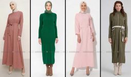Modanisa 2020 İlkbahar Yaz Tesettür Elbise Modelleri Galeri 1 | Elbise Modelleri