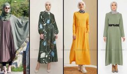 Modanisa 2020 İlkbahar Yaz Tesettür Elbise Modelleri Galeri 4 | Elbise Modelleri