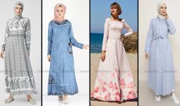Modanisa 2020 İlkbahar Yaz Tesettür Elbise Modelleri Galeri 5 | Elbise Modelleri