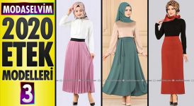 Modaselvim Etek Modelleri 2020 (İlkbahar Yaz) 3/3 | Skirts - Jupe - Rock - تنورة