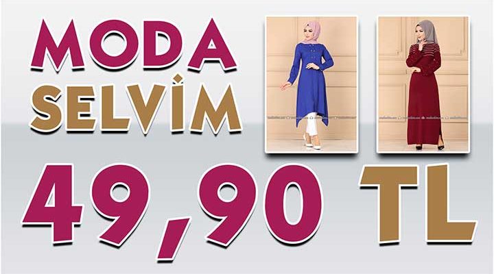 ModaSelvim 49,90 TL Kampanyalı İndirimli Tesettür Ürünler 1 [Mayıs 2020] | Moda Selvim 49,90 Elbise