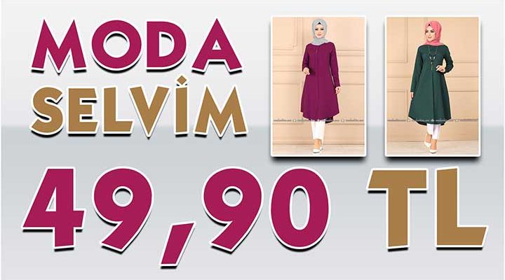ModaSelvim 49,90 TL Kampanyalı İndirimli Tesettür Ürünler 2 [Mayıs 2020] | Moda Selvim 49,90 Elbise