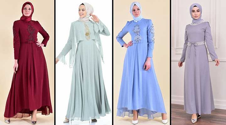 [2020] Sefamerve Tesettür Abiye Elbise Modelleri 13/30 | Abendkleid - Evening Dress
