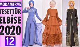 Modamerve Elbise Modelleri 2020 [ 12 ] | ModaMerve Yeni Sezon Tesettür Elbise Modelleri