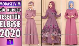 Modaselvim Gül Kurusu Elbise Modelleri 2020 [ 1 ] | Moda Selvim Elbise Modelleri