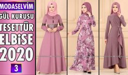 Modaselvim Gül Kurusu Elbise Modelleri 2020 [ 3 ] | Moda Selvim Elbise Modelleri