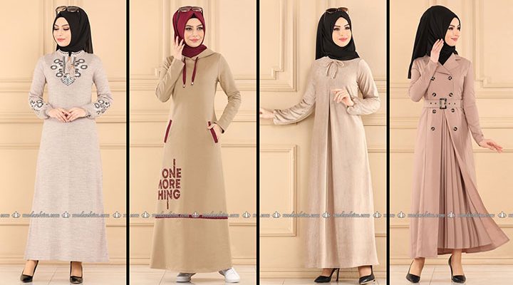 ModaSelvim Vizon Tesettür Elbiseler 2 (2021 Sonbahar) | Fall Outfits - Wedding Dresses - Plus Size