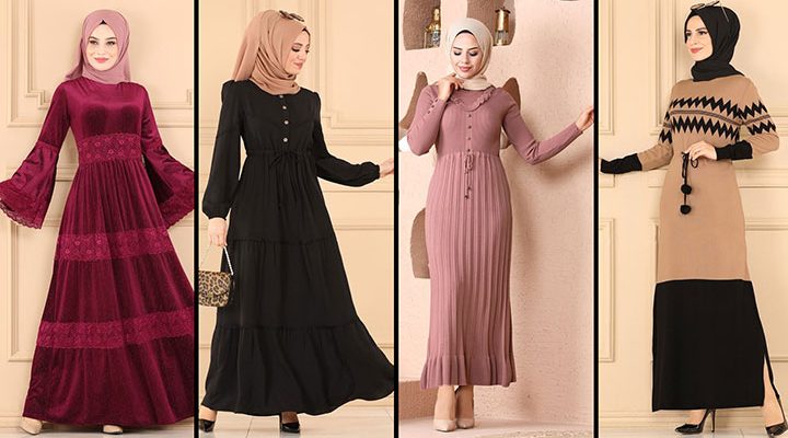 2021 Sonbahar ModaSelvim Günlük Tesettür Elbise Modelleri 3 | Fall Outfits