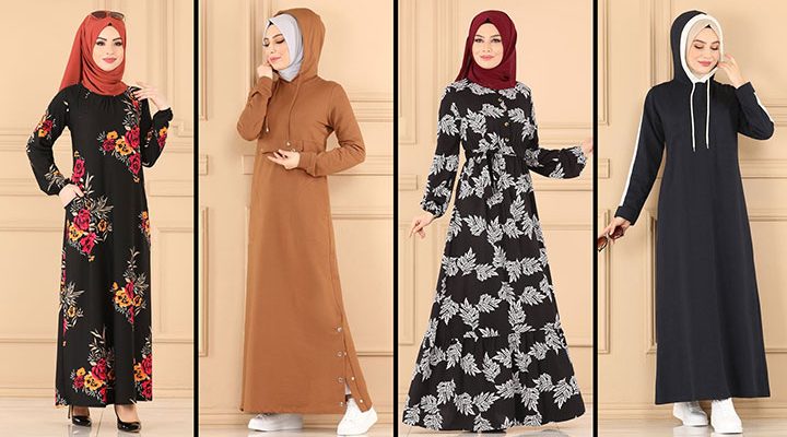 2021 Sonbahar ModaSelvim Günlük Tesettür Elbise Modelleri 4 | Fall Outfits
