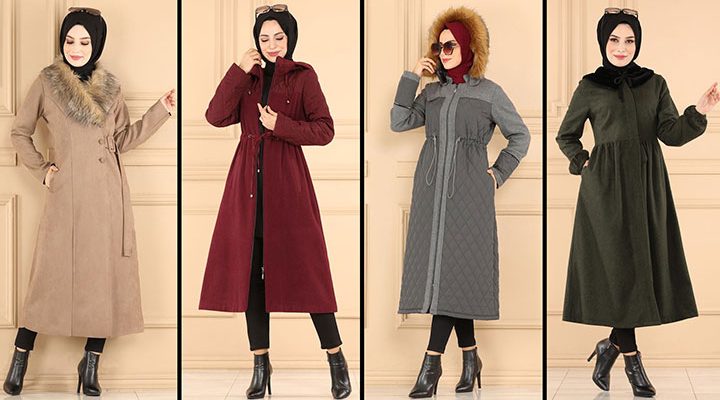 2022 Kış Modaselvim Tesettür Kaban Modelleri 1 | Women's Coats - Women Coat Models - Women Outerwear