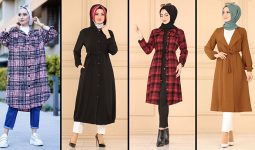 2022 Kış Modaselvim Tesettür Kap Modelleri 1 | Yeni Tesettür Kap Modelleri 2022 - Overcoat for Women