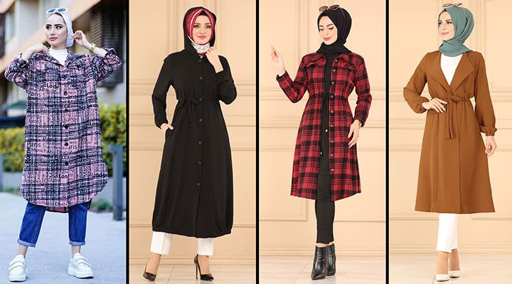 2022 Kış Modaselvim Tesettür Kap Modelleri 1 | Yeni Tesettür Kap Modelleri 2022 - Overcoat for Women