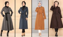 2022 Kış Modaselvim Tesettür Kap Modelleri 2 | Yeni Tesettür Kap Modelleri 2022 - Overcoat for Women