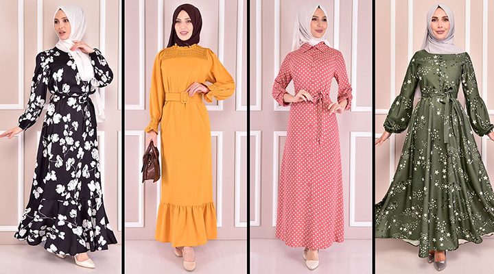 2022 Günlük Elbise Modelleri 8