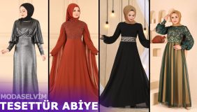 2022 Abiye Modelleri | ModaSelvim Tesettür Abiye Elbise Modelleri 1