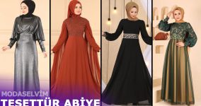 2022 Abiye Modelleri | ModaSelvim Tesettür Abiye Elbise Modelleri 1