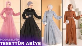 2022 Abiye Modelleri | ModaSelvim Tesettür Abiye Elbise Modelleri 2