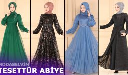 2022 Abiye Modelleri | ModaSelvim Tesettür Abiye Elbise Modelleri 3