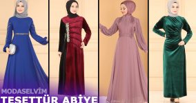 ModaSelvim Tesettür Abiye Elbise Modelleri 5