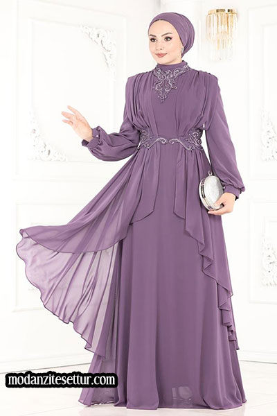 Moda Selvim Tesettür Abiye Elbiseler 7 (2023 Kış) | ModaSelvim Abendkleider - Evening Dresses
