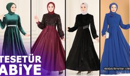 Moda Selvim Tesettür Abiye Elbise Modelleri 6 (2023 Kış) | ModaSelvim Abendkleider - Evening Dresses