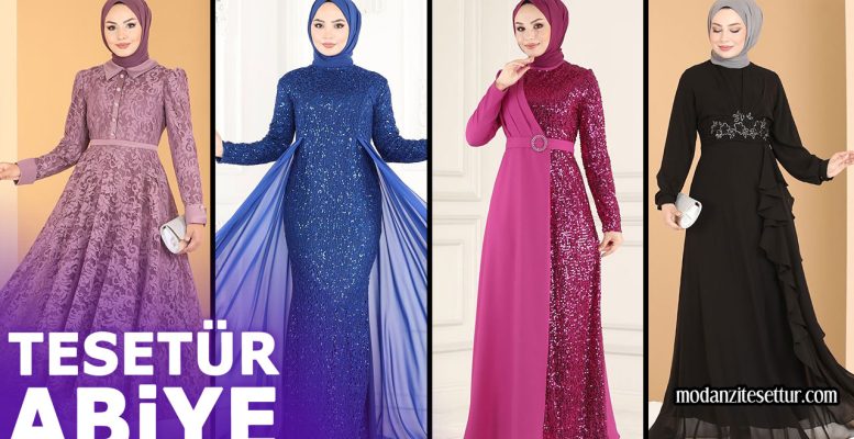 Moda Selvim Tesettür Abiye Modelleri 8 (2023 Kış) | Moda Selvim Abendkleider - Evening Dresses
