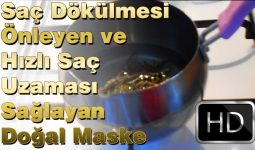 Saç Dökülmesi Önleyen ve Hızlı Saç Uzama Sağlayan Doğal Maske