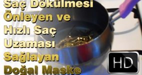 Saç Dökülmesi Önleyen ve Hızlı Saç Uzama Sağlayan Doğal Maske