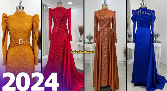 Moda Nisa Rana Zenn Abiye Elbiseler - Tesettür Abiyeler 2024